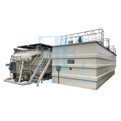 200 m3/h Equipamento de flutuação de ar dissolvido SUS304 DAF Sistema de tratamento de águas residuais