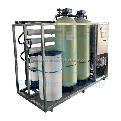 Sistema industrial de reação de alta pressão 1-200 m3/h Tratamento de água por osmose reversa
