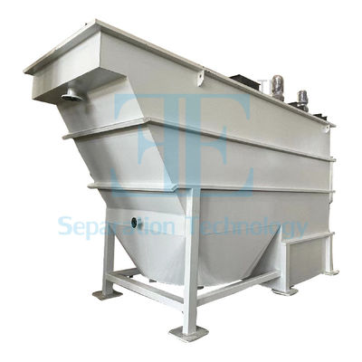 20 a 80 m3/h Depilador inclinado de placas 0,55 kW Separador de placas Lamella