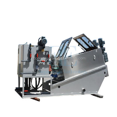 0.8m3/H-12m3/H Pressão de parafuso de desaguagem 0,4kw Pressão de desaguamento de lama de eixo