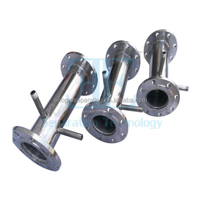 Solução de mistura estática Mixer helicoidal sem movimento de aço inoxidável com estrutura simples