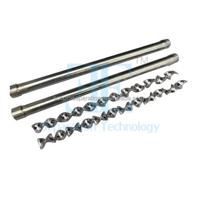 Solução de mistura estática Mixer helicoidal sem movimento de aço inoxidável com estrutura simples