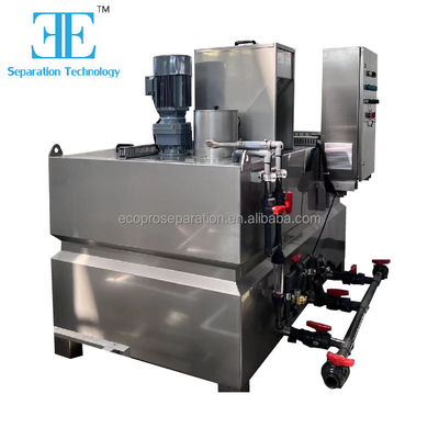 Máquina de dosagem de polímeros PAM de 2000L/H para tratamento químico