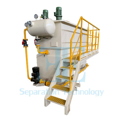 Sistema de tratamento de água DAF de 50L/H 5.5kw Unidade de flutuação de ar dissolvido