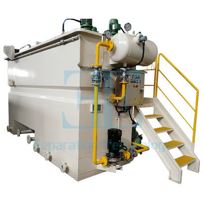 Sistema de tratamento de água DAF de 50L/H 5.5kw Unidade de flutuação de ar dissolvido
