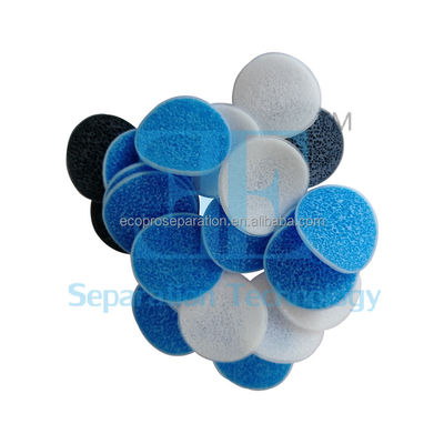 Uso gratuito do Biochip Mutag MBBR 30mm Dia MBBR Filter Media 500L/Hora