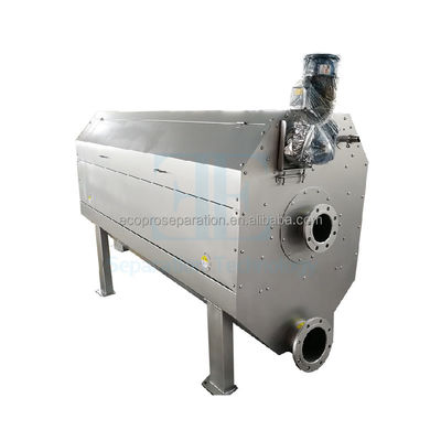 85L/H Screen de tambor rotativo alimentado internamente SUS304 0,75kw Rotating Drum Screen
