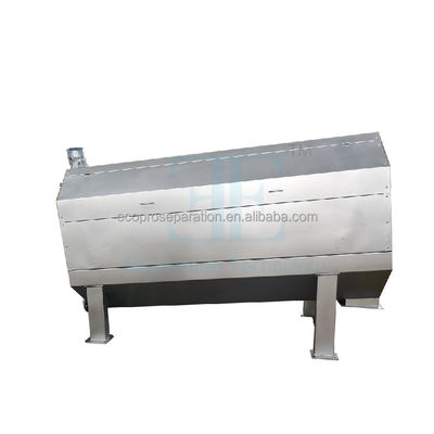85L/H Screen de tambor rotativo alimentado internamente SUS304 0,75kw Rotating Drum Screen