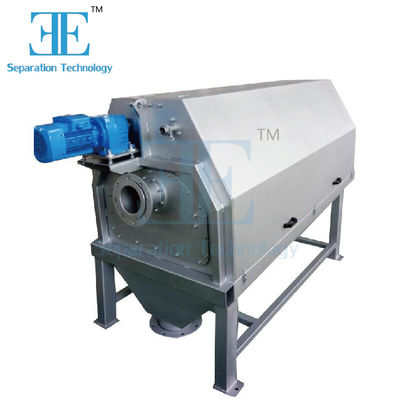 Ecrã de tambor rotativo de flange DN20 para filtragem contínua de águas residuais