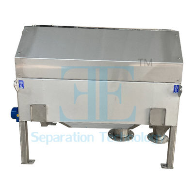 0.75kw Retrovisor de tambor rotativo alimentado internamente para tratamento de águas residuais 1000Kg peso