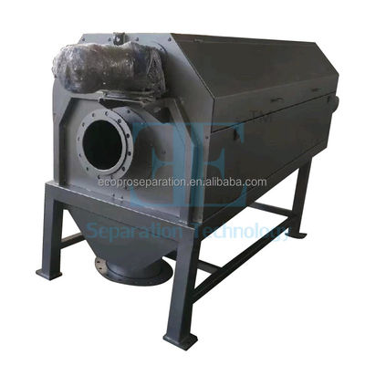 Ecrã de filtro de tambor de flange de entrada DN150 SUS304 Ecrã fino de tambor rotativo