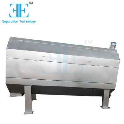 Ecrã rotativo de tambor de alta produtividade 85L/H Tratamento de águas residuais Filtro de ecrã rotativo