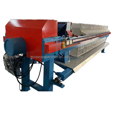 14 Placas Dewatering Filter Press 6m2 Filter Presses para tratamento de lama