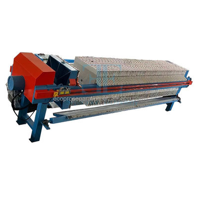 Máquina de filtragem de lodo para tratamento biológico de águas residuais 910 kg Capacidade