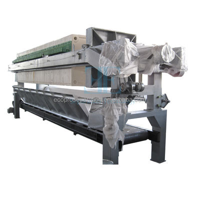 Máquina de filtragem de lodo para tratamento biológico de águas residuais 910 kg Capacidade