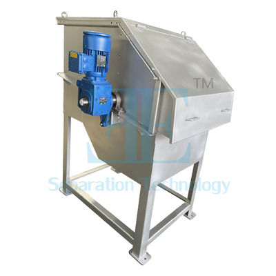 TSS Removimento Retrovisor de tambor rotativo alimentado externamente Águas residuais 100L/H