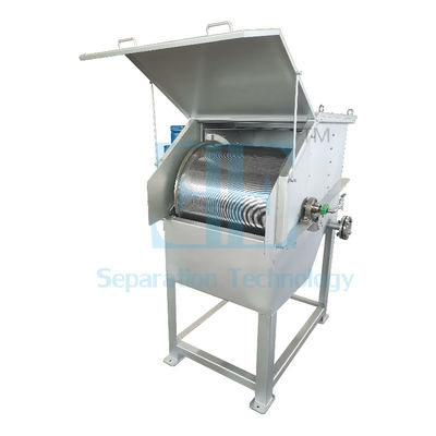 DN150*2 Flange de descarga Ecrã de tambor rotativo inoxidável para tratamento de águas residuais