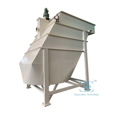 Sistema de clarificação de placas de lamella de alta eficiência em sedimentos para efluentes industriais