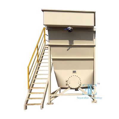 Máquina de separação sólido-líquido Lamella Carifier para tratamento de águas fluviais