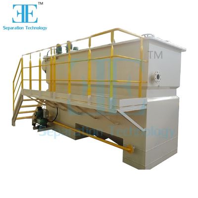 Sistema de raspagem de escória de flutuação no ar dissolvido Equipamento Daf Alta taxa de clarificação