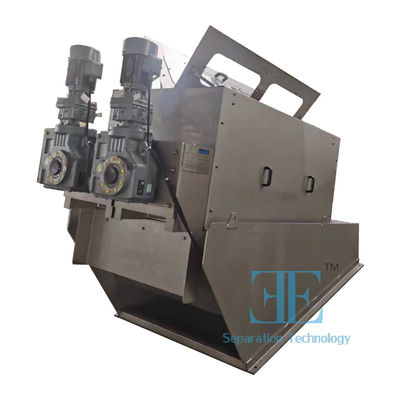 2 eixo 0,4kw Mixer Power Screw Press Dehydrator para necessidades de negócios