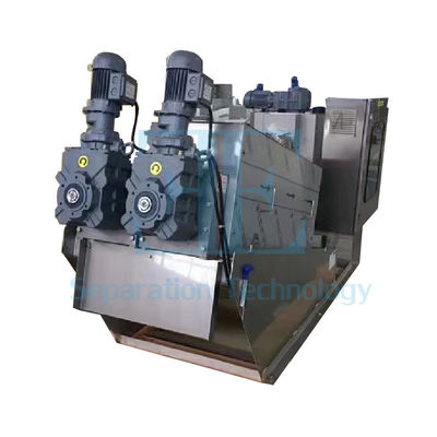 Máquina de remoção de lodo de aço inoxidável com consumo de água de 0,3 e material de chapa SS316/304