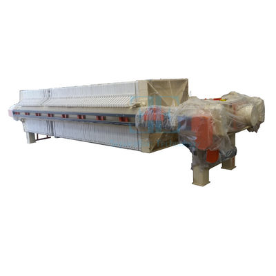 Máquina automática de remoção de lodo Pressão hidráulica de filtro de correia de óleo para tratamento de águas residuais