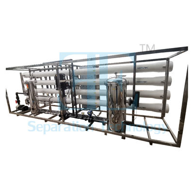 Instalação avançada de tratamento de água de tensão 110-240V com filtro de carbono ativado para purificação ideal da água