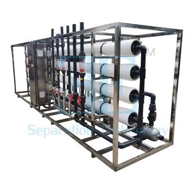 Instalação avançada de tratamento de água de tensão 110-240V com filtro de carbono ativado para purificação ideal da água