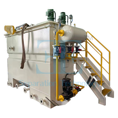 Sistema de flutuação de ar dissolvido com design personalizado e compressor de ar de 4 kW A solução definitiva de tratamento de águas residuais