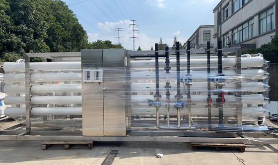 Sistema PP RO de carbono ativado para temperatura da água 40-100°F e eficiência