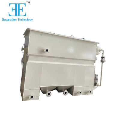 Equipamento de flutuação de ar dissolvido de pequena dimensão Temperatura da água de entrada 5-40°C Perfeito para tratamento industrial de águas