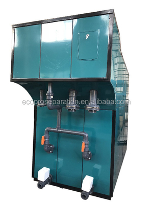 Sistema industrial de eletrocoagulação 5 m3/h para tratamento de águas residuais