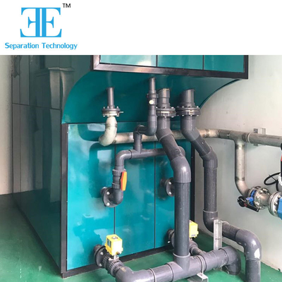 Sistema de Eletrocoagulação Industrial 480VAC com Controle Automático 0,5m3/H para Tratamento de Águas Residuais