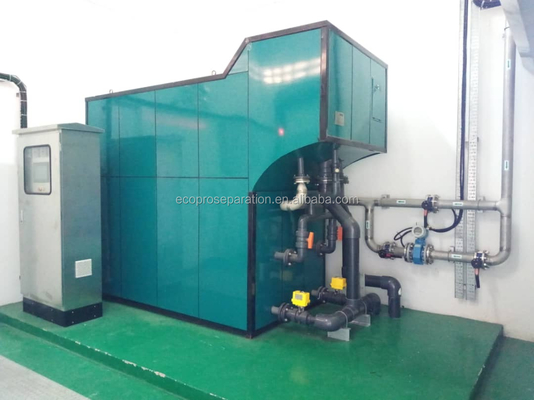 Economia de energia 220 V Electrocoagulação industrial Sistema de tratamento de águas residuais 0,5 m3/h
