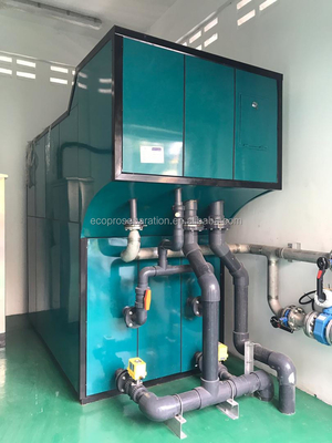 Economia de energia 220 V Electrocoagulação industrial Sistema de tratamento de águas residuais 0,5 m3/h