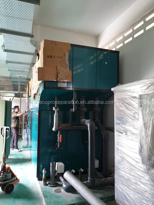 Economia de energia 220 V Electrocoagulação industrial Sistema de tratamento de águas residuais 0,5 m3/h