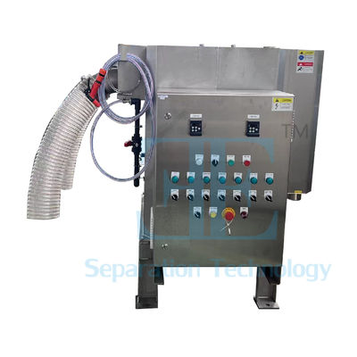 Máquina industrial de desaguagem de lama por pressão a parafuso 3,6-45 m3/h Capacidade