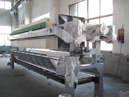 Pressão de filtragem manual de desaguamento de lama 2m2 220V-415V