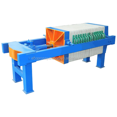 Pressão de filtragem manual de 4 m2 para tratamento de águas residuais