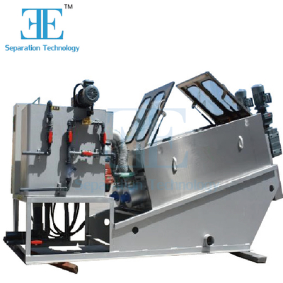 Máquina de Desidratação de Lodo por Parafuso 9.6-120m3/h de Capacidade