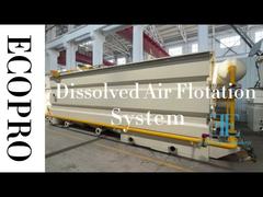 Equipamento de tratamento de águas DAF para soluções eficazes de clarificação de águas residuais