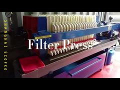 Pressão de filtragem manual de 4 m2 para tratamento de águas residuais